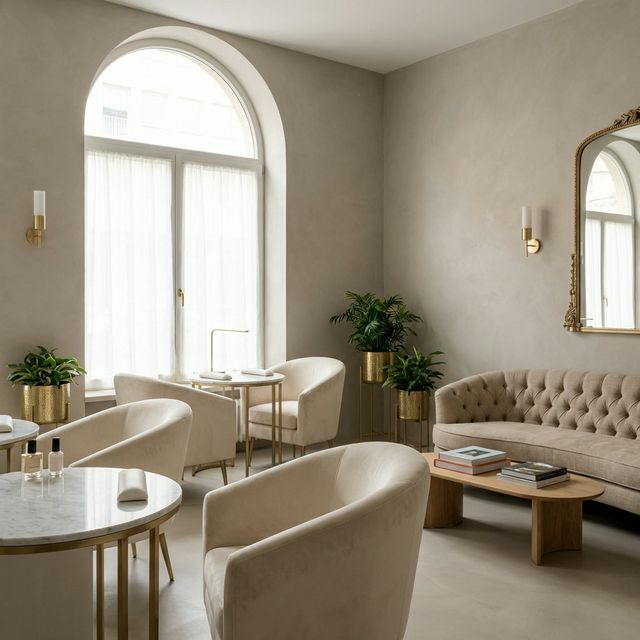 Relaxing Salon Room